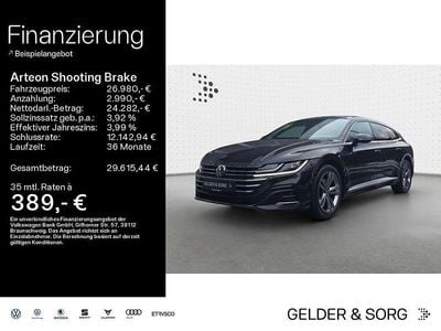 Gebraucht VW Arteon R-line 200 PS (147 kW) 2022 Deep black perleffekt Kombi