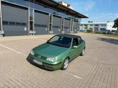 Gebraucht VW Golf Cabriolet 1998 Grün Cabrio