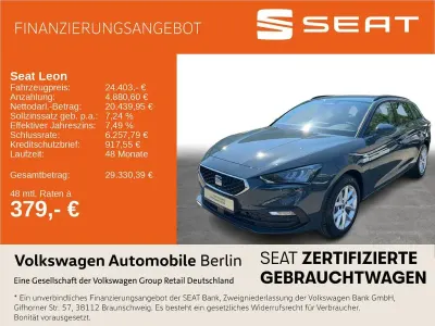 Neu Seat Leon Style 116 PS (85 kW) 2026 Fjordblau/fjordblau Kombi