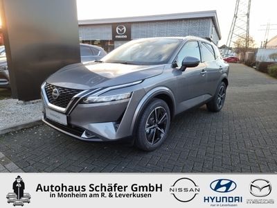 gebraucht Nissan Qashqai TEKNA 1.3 DIG-T MHEV Xtronic Design-P Leder LED Navi Keyless e-Sitze HUD