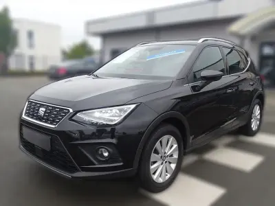 Gebraucht Seat Arona 110 PS (80 kW) 2021 Farbe: schwarz metallic SUV