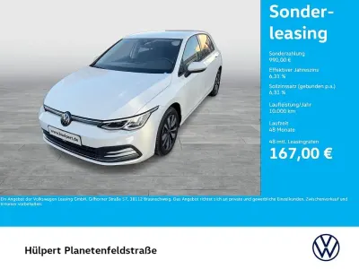 Gebraucht VW Golf VIII Move 110 PS (80 kW) 2023 Weiß Limousine