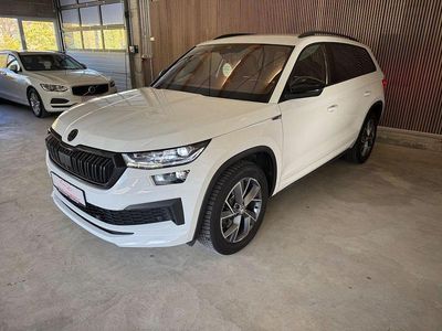 Weiß Gebraucht 2022 Skoda Kodiaq SportLine SUV | 29.499 € (Fairer Preis)