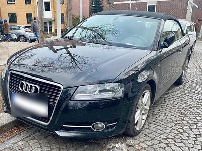 Gebraucht Audi A3 Cabriolet S-Line 150 PS (110 kW) 2011 Schwarz Cabrio