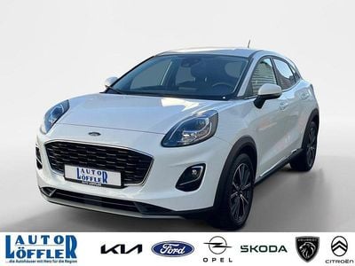 Weiß Gebraucht 2021 Ford Puma Titanium SUV | 14.440 € (Guter Preis)
