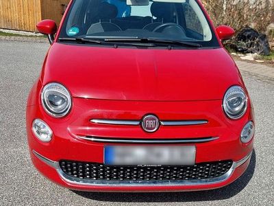Usata Fiat 500 Lounge 69 CV (50 kW) 2018 Rosso Utilitaria