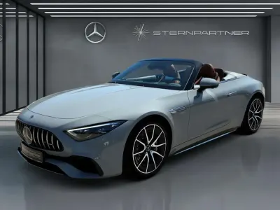 Gebraucht Mercedes SL43 AMG AMG 381 PS (280 kW) 2024 Grau Cabrio