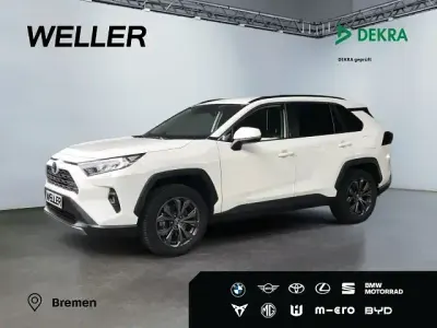Gebraucht Toyota RAV4 Hybrid Team 218 PS (160 kW) 2023 Weiß SUV