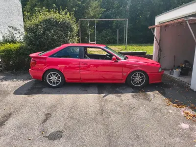 Gebraucht Audi Coupé Basis 220 PS (161 kW) 1991 Rot Coupé