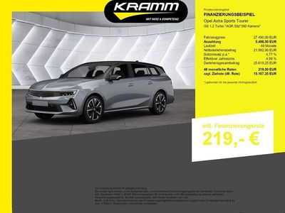 Neu Opel Astra 131 PS (96 kW) 2025 Schwarz Kombi