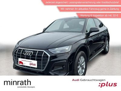 Second-hand Audi Q5 Sportback Advanced Plus 204 CP (150 kW) 2023 Negru SUV