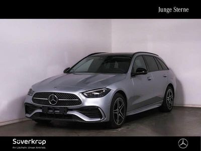 Silberlack hightechsilber (metallic) Gebraucht 2023 Mercedes C300e AMG Kombi | 47.300 € (Teuer)