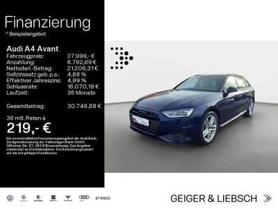 Gebraucht Audi A4 Sport 150 PS (110 kW) 2023 Blau Kombi