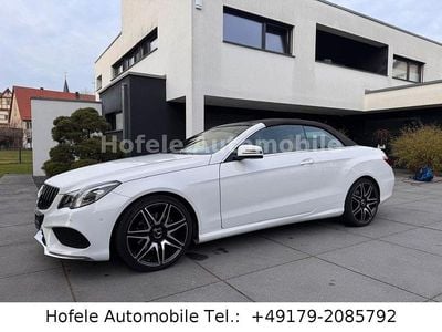 Brugt Mercedes E250 AMG 204 HK (150 kW) 2014 Hvid Cabriolet