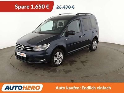 Gebraucht VW Caddy Comfortline 131 PS (96 kW) 2020 Blau Van / Kleinbus