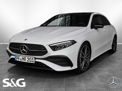 Brugt Mercedes A200 AMG 163 HK (119 kW) 2025 Hvid Sedan
