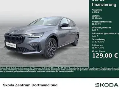 Brugt Skoda Scala Tour 116 HK (85 kW) 2025 Grå Hatchback