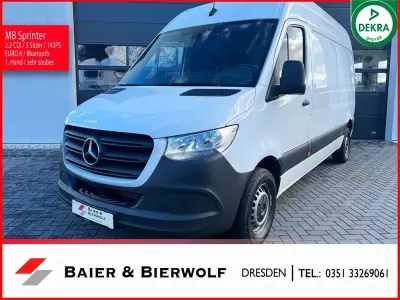 Używany Mercedes Sprinter 143 KM (105 kW) 2018 Biały Van
