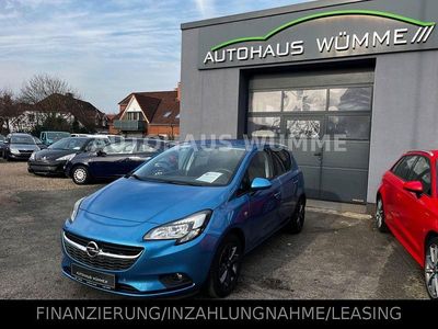 Gebraucht Opel Corsa 101 PS (74 kW) 2018 Blau Kleinwagen