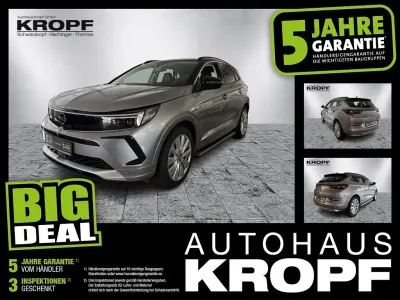 Gebraucht Opel Grandland X Elegance 131 PS (96 kW) 2023 Lack grau artense/metallic kla SUV