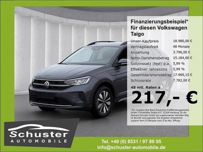 Gebraucht VW Taigo Move 95 PS (69 kW) 2024 Grau SUV