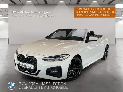 Gebraucht BMW 420 M Sport 184 PS (135 kW) 2023 Weiß Cabrio