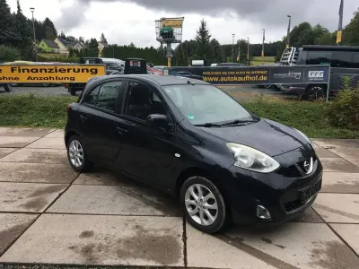 Gebraucht Nissan Micra Visia 80 PS (58 kW) 2015 Schwarz Kleinwagen