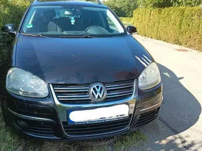 Gebraucht VW Golf VI Comfortline 122 PS (89 kW) 2009 Schwarz Kleinwagen