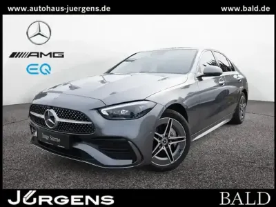 Gebraucht Mercedes C300e AMG 313 PS (230 kW) 2024 Grau selenitgrau metallic Limousine