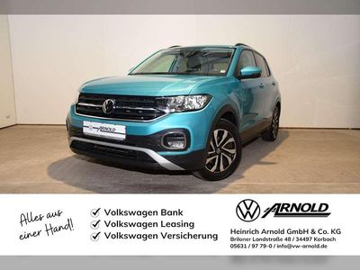 Gebraucht VW T-Cross Active 110 PS (80 kW) 2021 Makena türkis metallic SUV