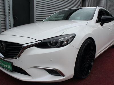 Gebraucht Mazda 6 Kizoku Intense 192 PS (141 kW) 2017 Satinweiss metallic (metallic) Kombi