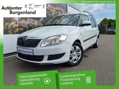 Gebraucht Skoda Roomster Ambition 90 PS (66 kW) 2013 Weiß Van / Kleinbus