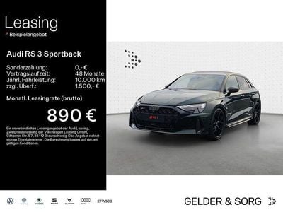 Nuova Audi RS3 Sport 400 CV (294 kW) 2025 Verde Berlina