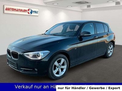 Schwarz Gebraucht 2011 BMW 120 Sport Line Kleinwagen | 8.999 € (Guter Preis)