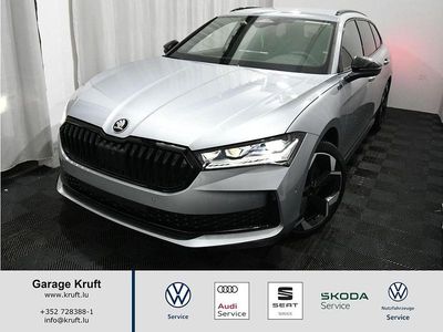 Neu Skoda Superb SportLine 193 PS (141 kW) 2025 Silber Kombi