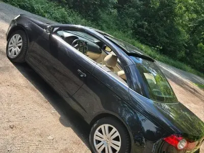 Brugt VW Eos 150 HK (110 kW) 2007 Sort Cabriolet