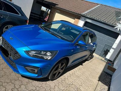 Gebraucht Ford Focus ST-Line 150 PS (110 kW) 2019 Blau Kombi