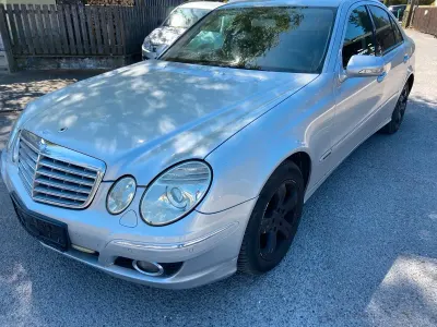 Brugt Mercedes E280 231 HK (169 kW) 2007 Sølv Sedan