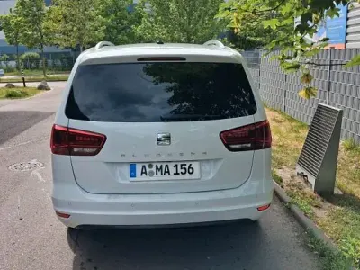 Gebraucht Seat Alhambra Style 150 PS (110 kW) 2018 Weiß Van / Kleinbus