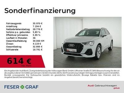 Gebraucht Audi Q3 S-Line 150 PS (110 kW) 2024 Gletscherweiß SUV