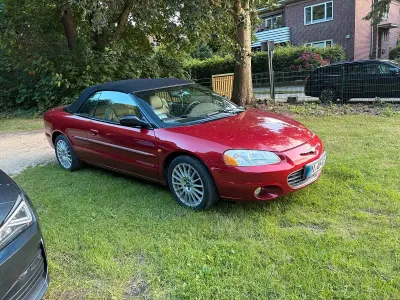 Gebraucht Chrysler Sebring Cabriolet 141 PS (103 kW) 2001 Rot Cabrio