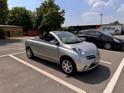 Brugt Nissan Micra C+C 88 HK (64 kW) 2005 Sølv Cabriolet