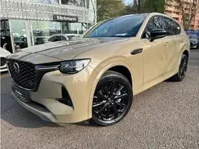 Neu Mazda CX-60 254 PS (186 kW) 2026 Grün (zircon sand metallic) SUV