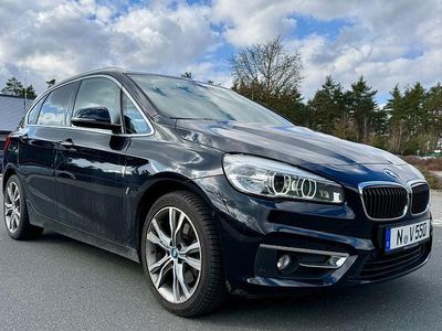 Gebraucht BMW 225 Active Tourer Luxury Line 224 PS (164 kW) 2017 Schwarz Van / Kleinbus