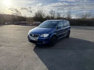 Brugt VW Touran Highline 140 HK (102 kW) 2008 Blå MPV