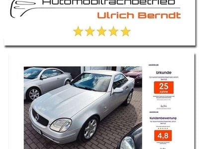 Gebraucht Mercedes SLK230 193 PS (141 kW) 1999 Silber Cabrio