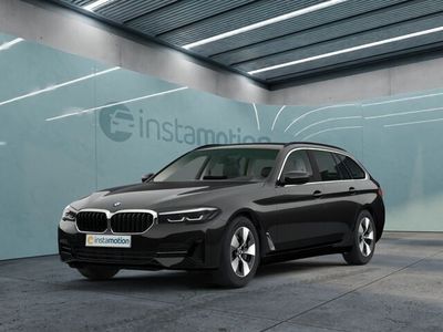 Schwarz Gebraucht 2023 BMW 520 Sport Line Kombi | 40.300 € (Teuer)
