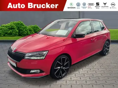 Gebraucht Skoda Fabia Monte Carlo 95 PS (69 kW) 2021 Velvet rot metallic Kleinwagen