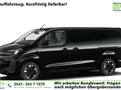 Neu Opel Zafira Life S 179 PS (131 kW) 2026 Karbon schwarz metallic Van / Kleinbus