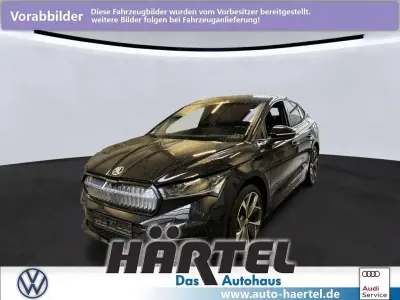 Gebraucht Skoda Enyaq iV RS 219 kW (299 PS) 2023 Black magic perleffekt, pearl effect SUV